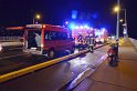 Einsatz BF Hoehenretter Koelner Seilbahn Hoehe Zoobruecke P2637